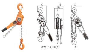 VA series lever chain hoist