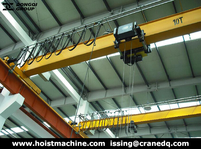 Single girder European electric hoist crane for sale