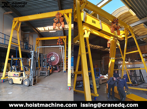 10 ton movable gantry crane for sale
